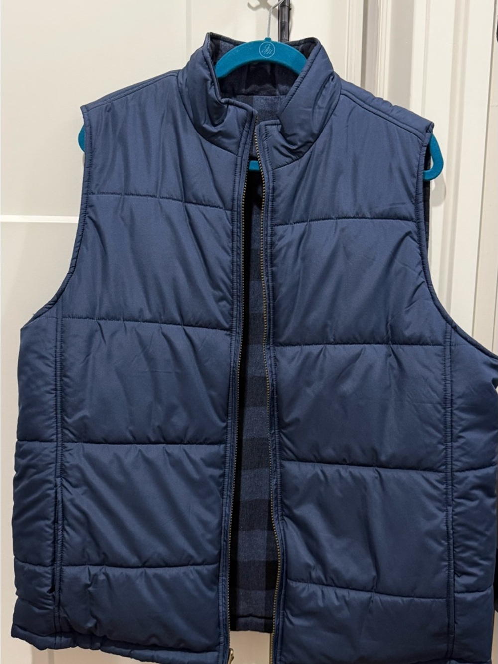 Weatherproof Navy Quilted Puffer Vest